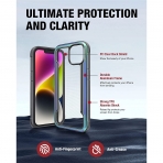 Raptic Apple iPhone 14 Plus Shield Serisi Klf (MIL-STD-810G)-Black