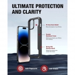 Raptic Apple iPhone 14 Pro Shield Serisi Klf (MIL-STD-810G)-Blue