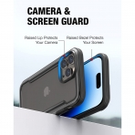 Raptic Apple iPhone 14 Pro Max Shield Serisi Klf (MIL-STD-810G)-Black