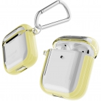 Raptic Clear Serisi Apple AirPods Klf-Yellow