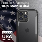 Raptic Terrain Serisi iPhone 13 Pro Max Klf (MIL-STD-810G)-Black