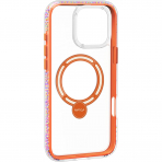 Raptic iPhone 16 Pro Max 360 Spin Klf -Orange