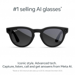 Ray-Ban Meta Headliner Gen2 Ak�ll� G�zl�k (Standart)-Mat Siyah/Polarize Gradyan Grafit Lensler