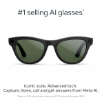 Ray-Ban Meta Skyler Ak�ll� G�zl�k (Gen 2)-Shiny Black/Transitions Graphite Green