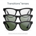 Ray-Ban Meta Skyler Ak�ll� G�zl�k (Gen 2)-Shiny Black/Transitions Graphite Green