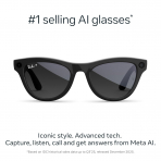 Ray-Ban Meta Skyler Ak�ll� G�zl�k (Gen 2)-Shiny Black/Polarized Gradient Graphite