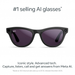 Ray-Ban Meta Skyler Gen1 Ak�ll� G�zl�k-Parlak Siyah/Transitions Ametist Lensler