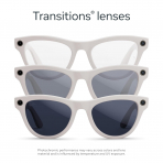 Ray-Ban Meta Skyler Gen2 Ak�ll� G�zl�k-Parlak A��k Gri/Transitions Safir Lensler