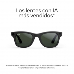 Ray-Ban Meta Wayfarer Ak�ll� G�zl�k (Gen1, Standart)-Mat Siyah/Transitions Grafit Ye�il Lensler