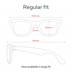 Ray-Ban Meta Wayfarer Ak�ll� G�zl�k (Gen1, Standart)-Mat Siyah/Polarize Gradyan Grafit Lensler