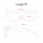 Ray-Ban Meta Wayfarer Ak�ll� G�zl�k (Gen2, Large)-Mat Siyah/�effaf Lensler