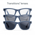 Ray-Ban Meta Wayfarer Ak�ll� G�zl�k (Gen 2, Large)-Shiny Cosmic Blue/Transitions Sapphire