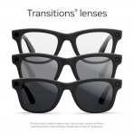 Ray-Ban Meta Wayfarer Gen2 Ak�ll� G�zl�k (Large)-Mat Siyah/Transitions Gri Lensler