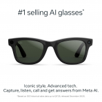 Ray-Ban Meta Wayfarer Gen2 Ak�ll� G�zl�k (Standart)-Parlak Siyah/Transitions Grafit Ye�il Lensler