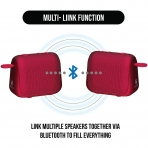 Raycon The Everyday Bluetooth Hoparlr-Flare Red