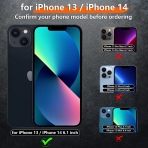 Red2Fire iPhone 14 Darbeye Dayankl Klf (MIL-STD-810G)-Sea Blue