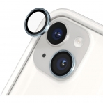 RhinoShield 9H Temperli Apple iPhone 15/15 Plus Kamera Koruyucu(2 Adet)-Blue