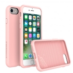 RhinoShield Apple iPhone 7 Ultra nce Kapak Klf (MIL-STD-810G)-Peach Pink