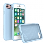 RhinoShield Apple iPhone 7 Ultra nce Kapak Klf (MIL-STD-810G)-Powder Blue