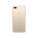 RhinoShield Apple iPhone 7 Plus effaf Kapak Klf (MIL-STD-810G)-Clear Pink