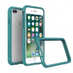 RhinoShield Apple iPhone 7 Plus CrashGuard Bumper Klf (MIL-STD-810G)-Teal Blue