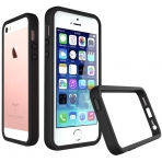 RhinoShield Apple iPhone 5/SE/5S CrashGuard Bumper Klf (MIL-STD-810G)-Black