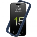 RhinoShield CrashGuard NX Apple iPhone 15 Plus Bumper Klf (MIL-STD-810G)-Navy Blue