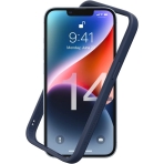 RhinoShield CrashGuard NX iPhone 14 Plus Bumper Klf (MIL-STD-810G)-Navy Blue