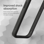 RhinoShield CrashGuard NX iPhone 14 Pro Max Bumper Klf (MIL-STD-810G)-Black 