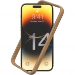 RhinoShield CrashGuard NX iPhone 14 Pro Max Bumper Klf (MIL-STD-810G)-Antique Bronze