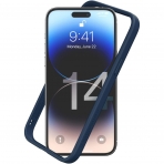 RhinoShield CrashGuard NX iPhone 14 Pro Max Bumper Klf (MIL-STD-810G)-Navy Blue