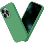 RhinoShield SolidSuit Serisi Apple iPhone 15 Pro Klf (MIL-STD-810G)-Parakeet Green
