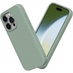 RhinoShield SolidSuit Serisi Apple iPhone 15 Pro Klf (MIL-STD-810G)-Sage Green