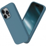 RhinoShield SolidSuit Serisi Apple iPhone 15 Pro Klf (MIL-STD-810G)-Ocean Blue