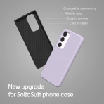 RhinoShield SolidSuit Serisi Galaxy S23 Koruyucu Klf -Violet