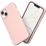 RhinoShield SolidSuit Serisi iPhone 14 Plus Klf (MIL-STD-810G)-Blush Pink