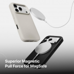 RhinoShield SolidX iPhone 18 Pro Max MagSaf K�l�f-Ash Grey