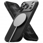 Rin Gke Onyx iPhone 18 Pro Max Manyetik K�l�f-Black