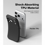Rin Gke Onyx iPhone 18 Pro Max Manyetik K�l�f-Black