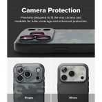 Rin Gke Onyx iPhone 18 Pro Max Manyetik K�l�f-Camo Black