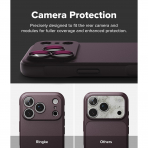 Rin Gke Onyx iPhone 18 Pro Max Manyetik K�l�f-Dark Cherry