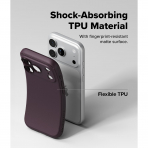 Rin Gke Onyx iPhone 18 Pro Max Manyetik K�l�f-Dark Cherry