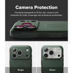 Rin Gke Onyx iPhone 18 Pro Max Manyetik K�l�f-Dark Green
