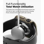 Rin gke Apple Watch 10 46mm Onyx Bumper Klf-Gray Sand 