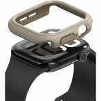 Rin gke Apple Watch 10 46mm Onyx Bumper Klf-Gray Sand 
