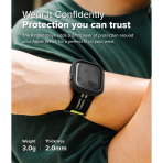 Rin gke Apple Watch 10 46mm Onyx Bumper Klf-Black 