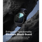 Rin gke Air Sports Apple Watch 10 46mm Bumper Klf-Warm Gray