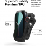 Rin gke Air Sports Apple Watch 10 46mm Bumper Klf-Warm Gray