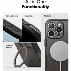 Rin gke iPhone 16 Pro Max Alles Klf-Gunmetal