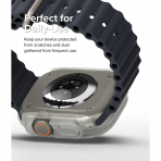 Rin gke Apple Watch Ultra/2.Nesil 49mm Bumper Klf-Clear